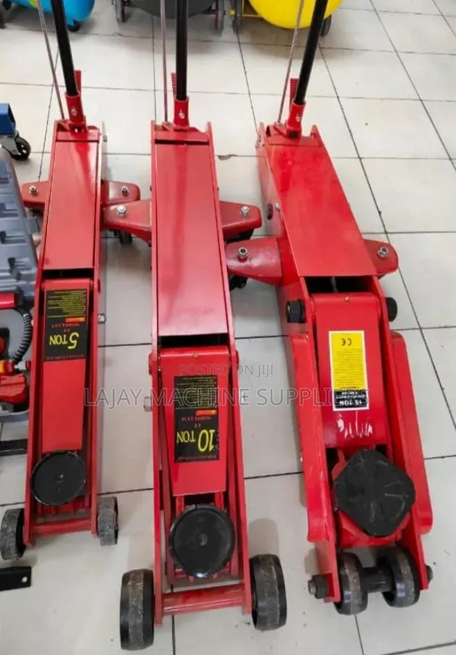 Toller 10 Ton Long Floor Jack (Heavy-Duty