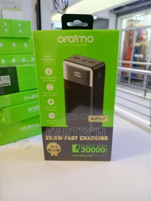 Oraimo Powernova Q31 30,000mah Power Bank 22.5w Fast Charging