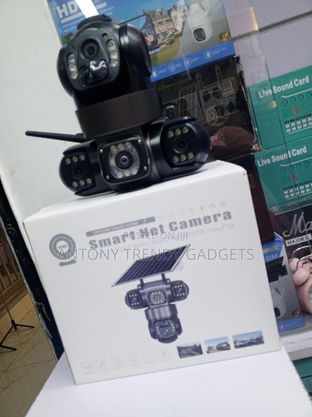 V380 Smart Net Camera Solar Powered Security Surveillance - thumbnail 3