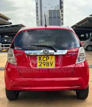 Honda Fit 2011 Red