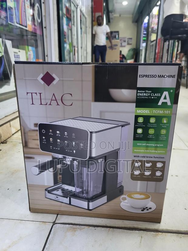 Tlac Espresso Coffee Machine TCFM 101, 1.8l, Automatic