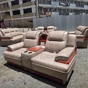 Leater 7 Seater Sofa Set