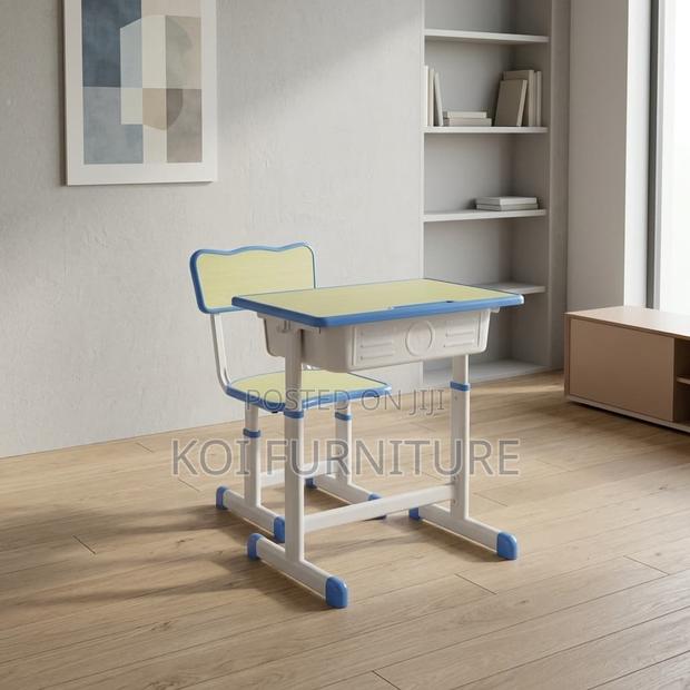 Kids Combo : Height Adjustable Kid's Desk Chair Combo
