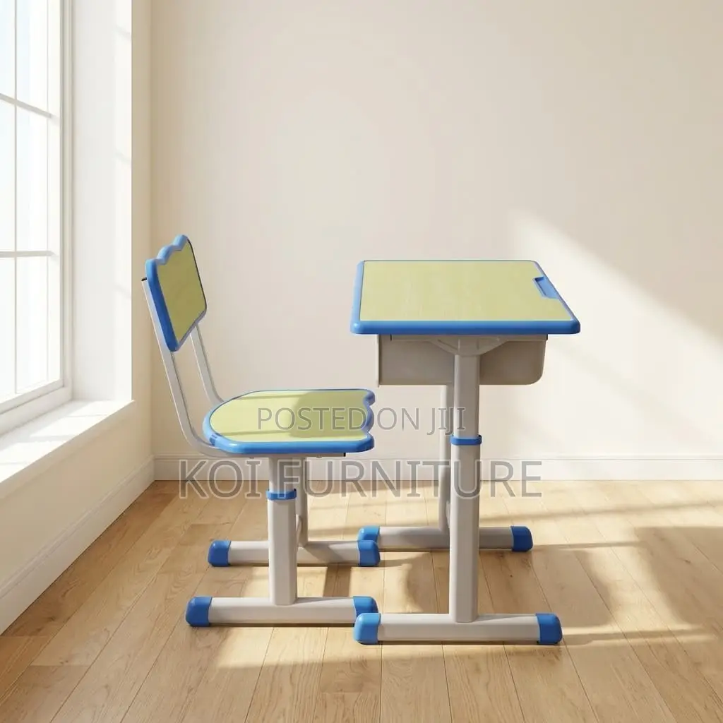 Kids Combo : Height Adjustable Kid's Desk Chair Combo