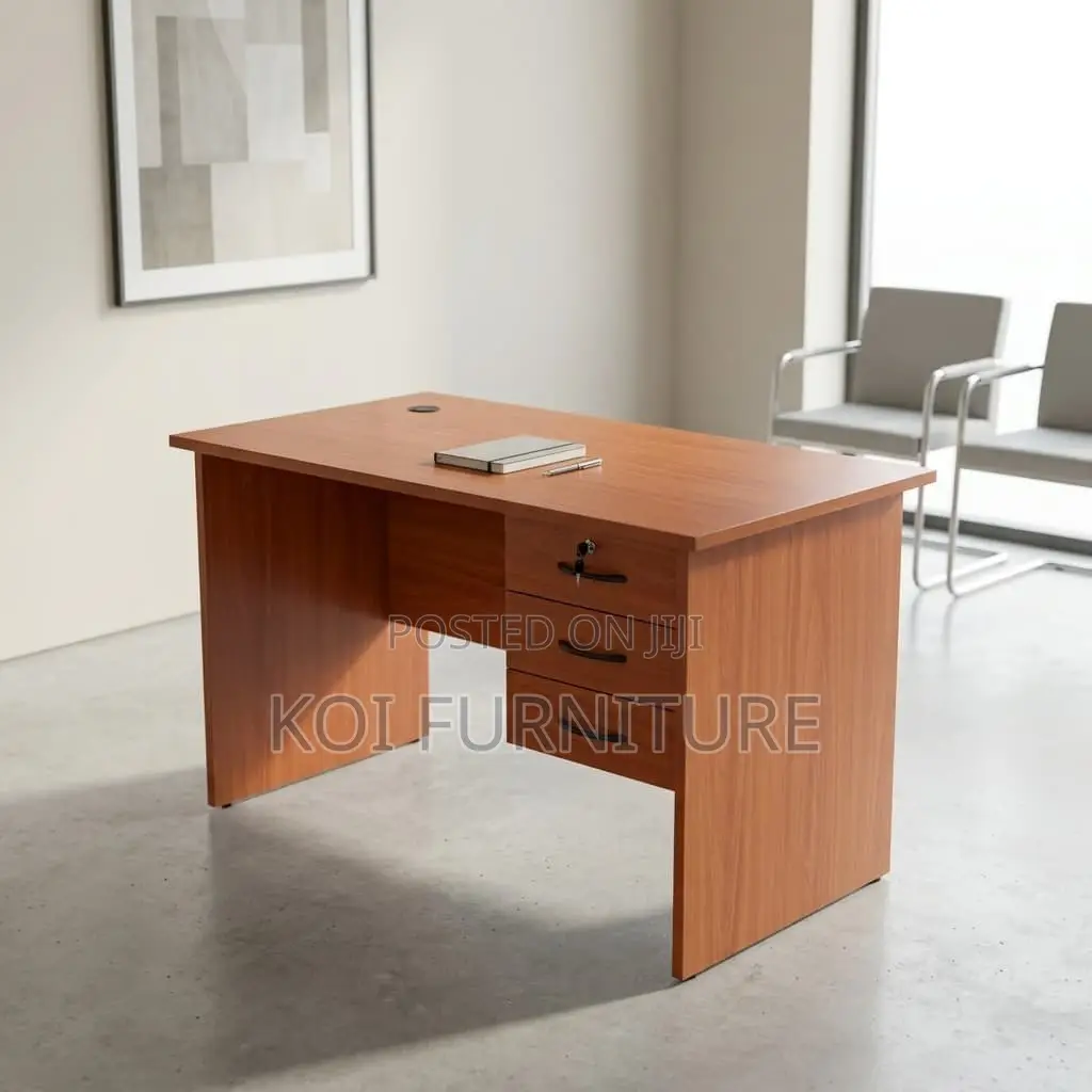 Office Desk : Modern 1.4-Meter Cherry Wood Study/Office Des