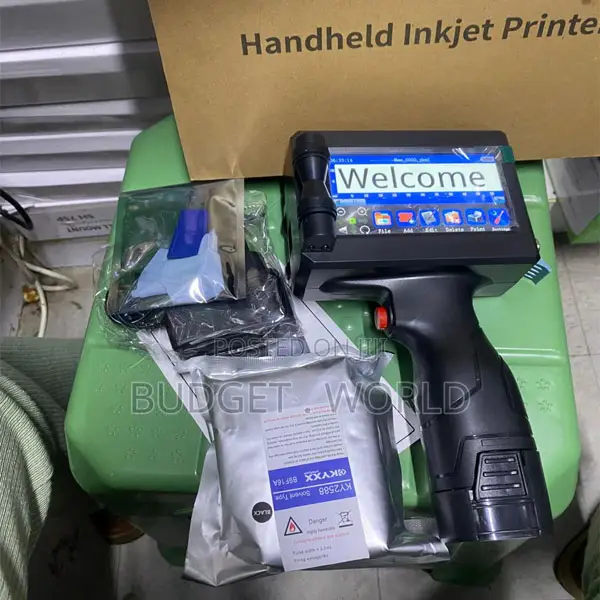 12.7mm Handheld Ink Coding Machine With Smart Touch Control System