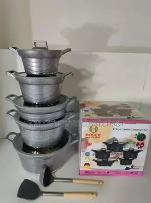 12pc Bosch Cookware Set 
Available in Different Colours