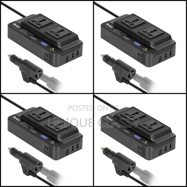 200w Inverter With Type C Port Car Power Inverter