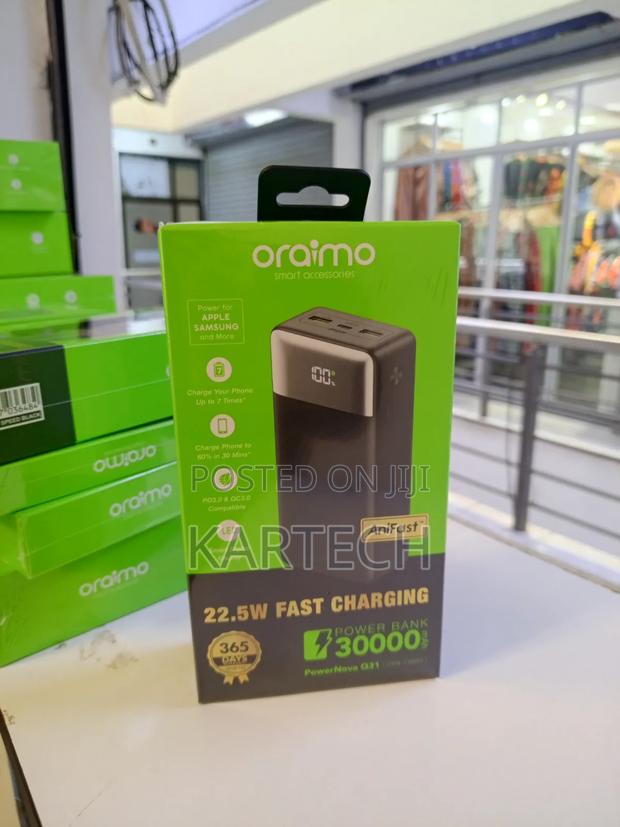 Oraimo Powernova Q31 30,000mah Power Bank 22.5w