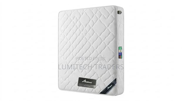 Quilted 4 by 6 9 Inch Orthopedic White Pocket Spring Mattress