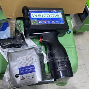 Portable 12.7mm Inkjet Printer With Hd 4.3-Inch Touch Screen Interface
