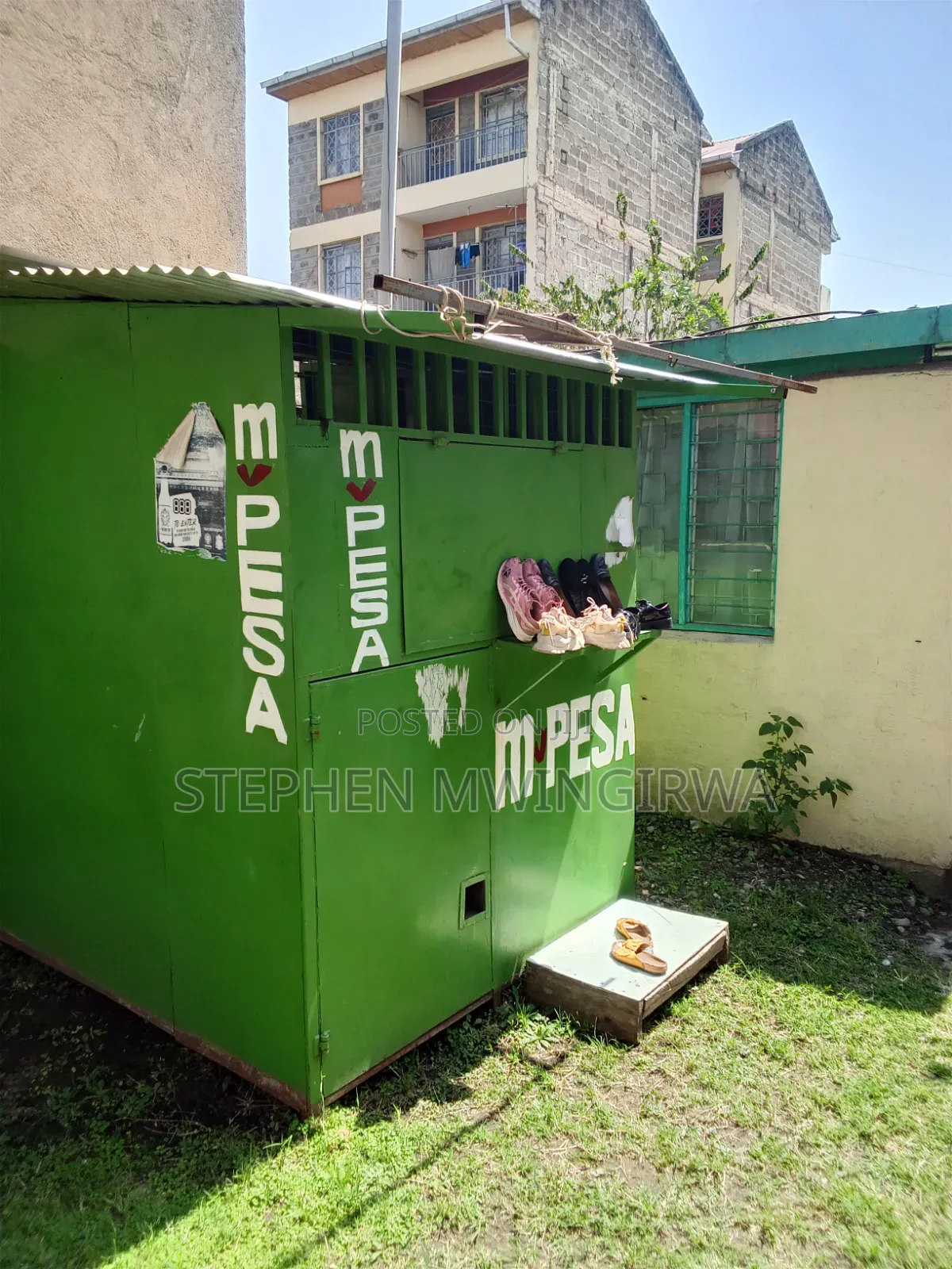Container To Be Used As A Shop. Constructed 1yr Ago