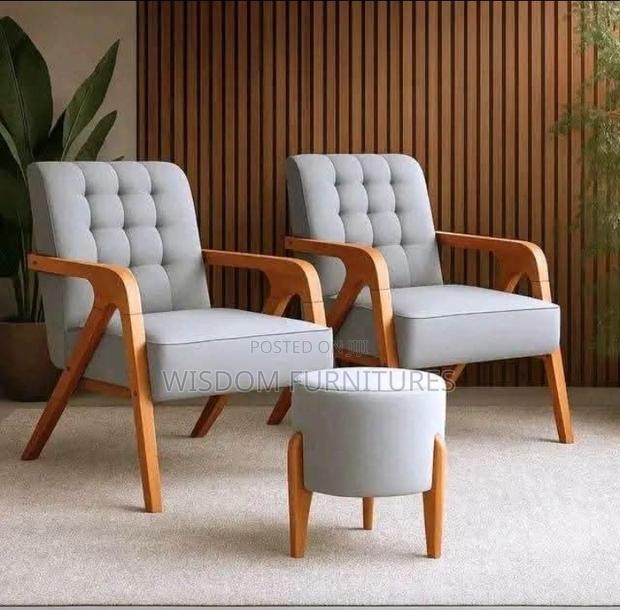 Brand New Arm Chair and a Stool