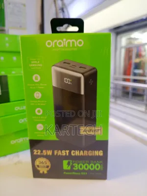 Oraimo Powernova 22.5w 30000mah Ultra Capacity Fast Charge Power Bank