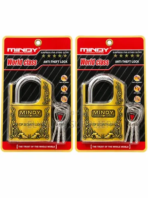 70mm Heavy Duty Anti-Theft Padlock With 3 Keys