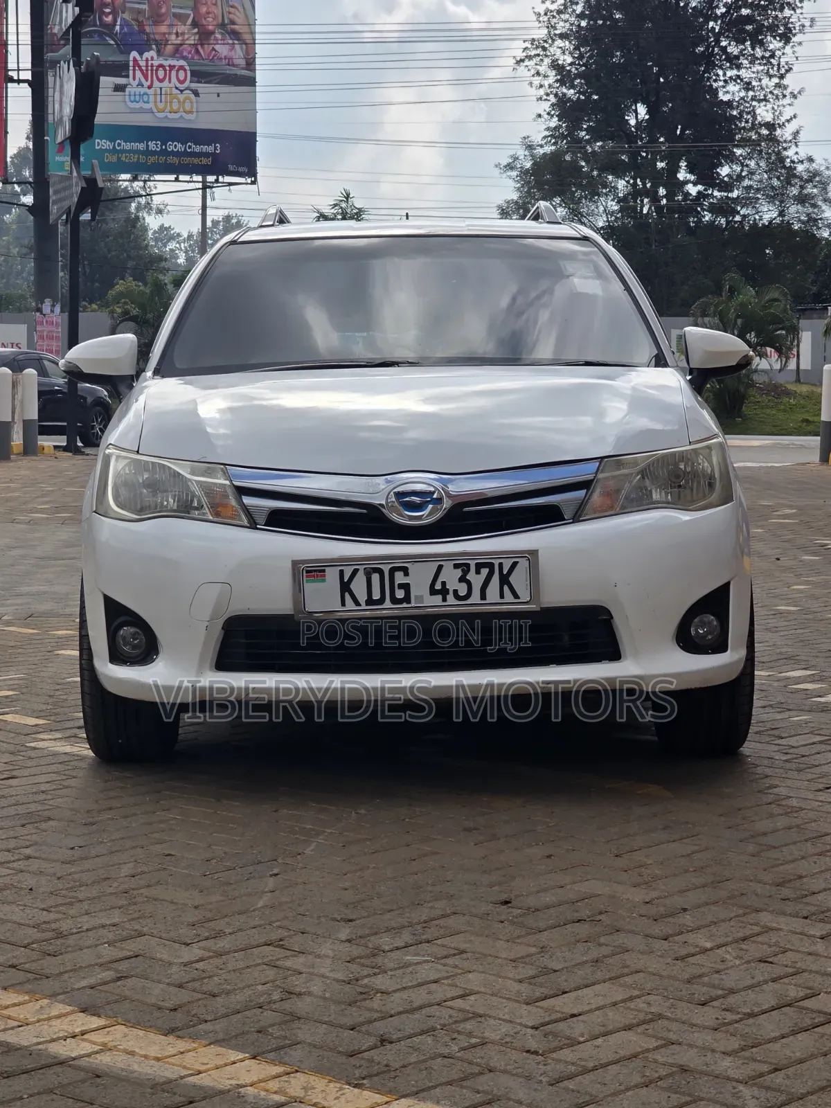 Toyota Corolla Fielder 2014 White