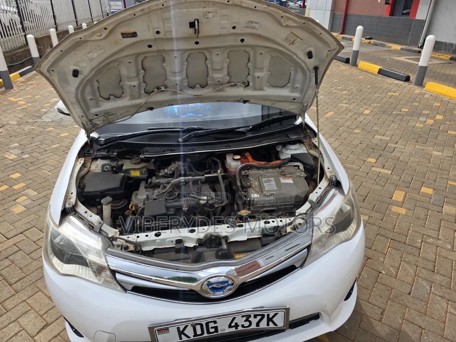 Toyota Corolla Fielder 2014 White
