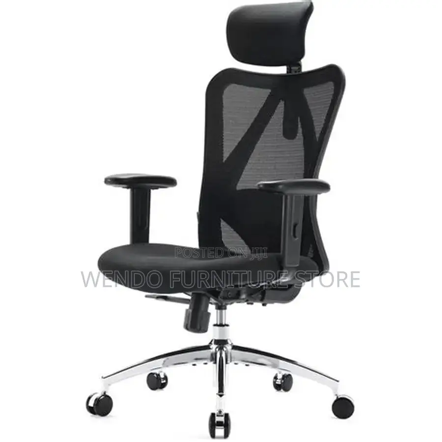 Office Chairs; Ergonomic Office Seats With Adjustable Armrest