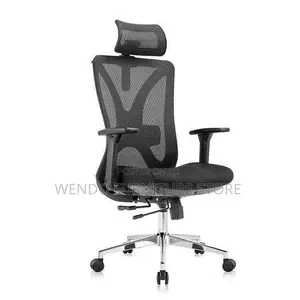 Office Chairs; Ergonomic Office Seats With Adjustable Armrest