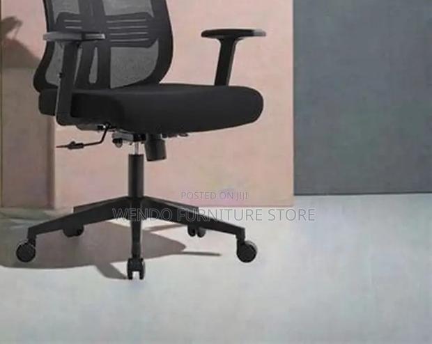 Office Chairs; Ergonomic Office Seats With Adjustable Armrest - thumbnail 6