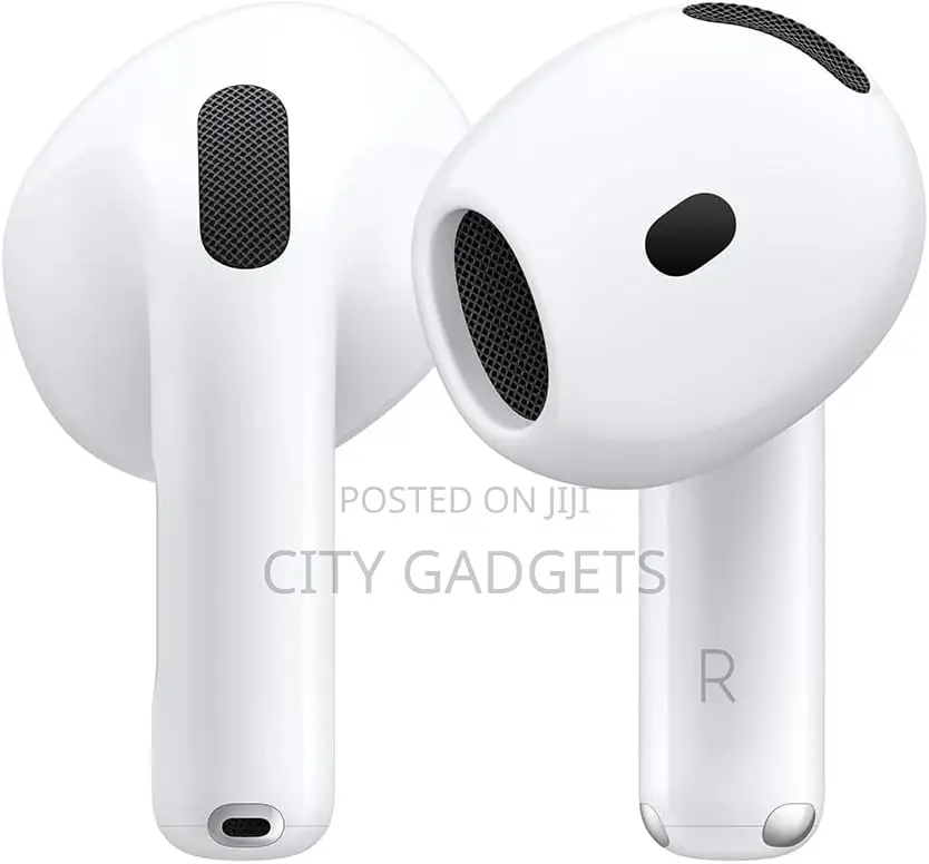 Apple Airpods 4 Earbuds, Headphones, With Active Noise Cancellation