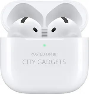 Apple Airpods 4 Earbuds, Headphones, With Active Noise Cancellation