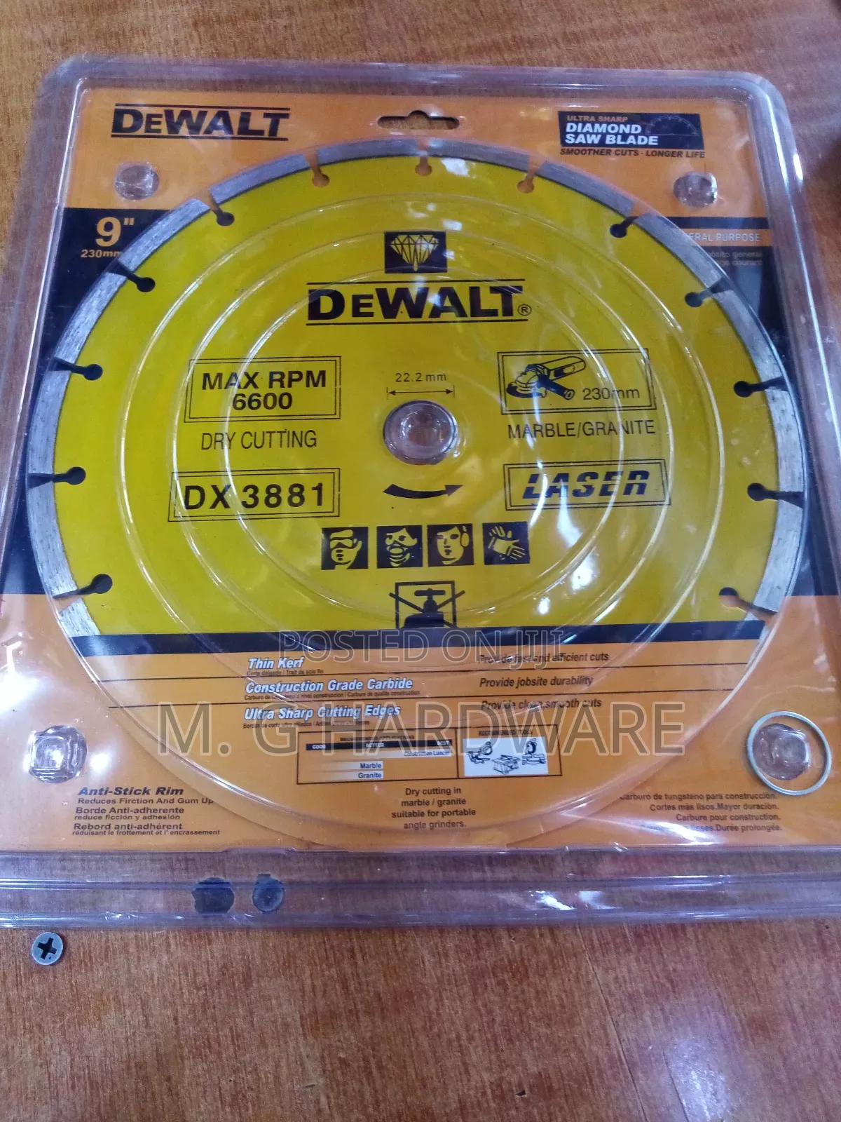 Dewalt Diamond Disc 9"