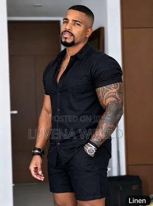 Linen Shorts Suits
