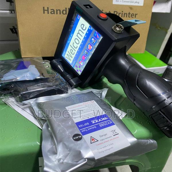 12.7mm Compact Handheld Inkjet Printer With 4.3-Inch Touch Screen Disp