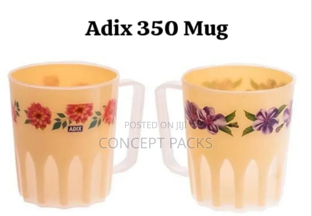 Adix Plastic #350 Mug Package 120pcs