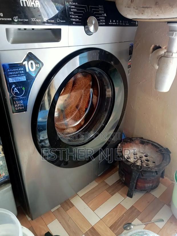 Front Load 10kg Wash and Spin Mika Washing Machine