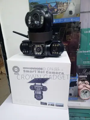 4g Sim Solar Security Camera PTZ Night Vision V380