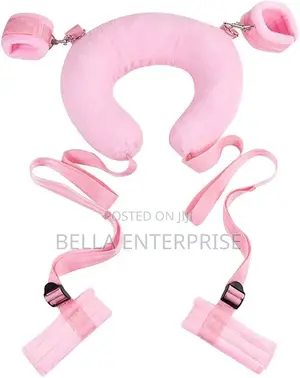 *Style Sutra Comfortable Cuffs With Neck Pillow Sex Kit