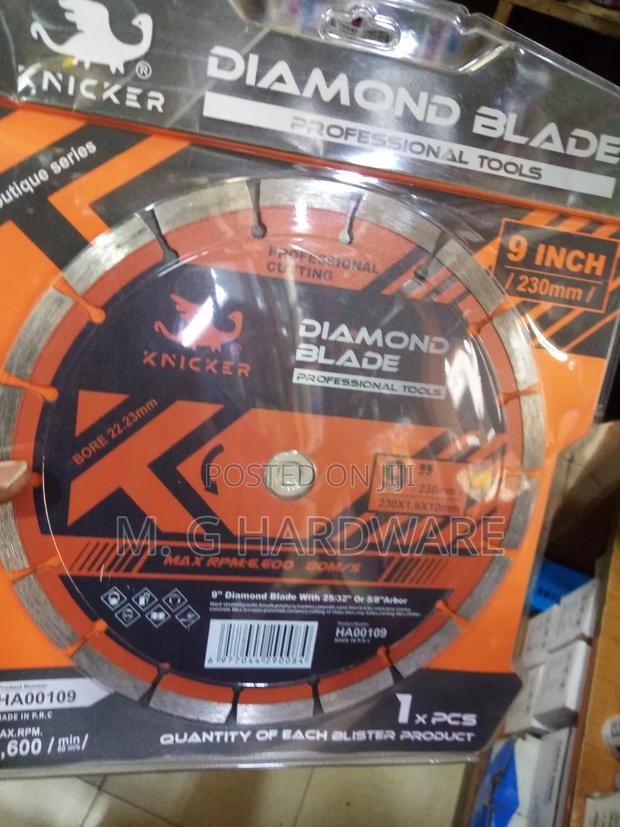Knicker Diamond Disk 9"