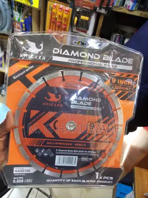Knicker Diamond Disk 9"