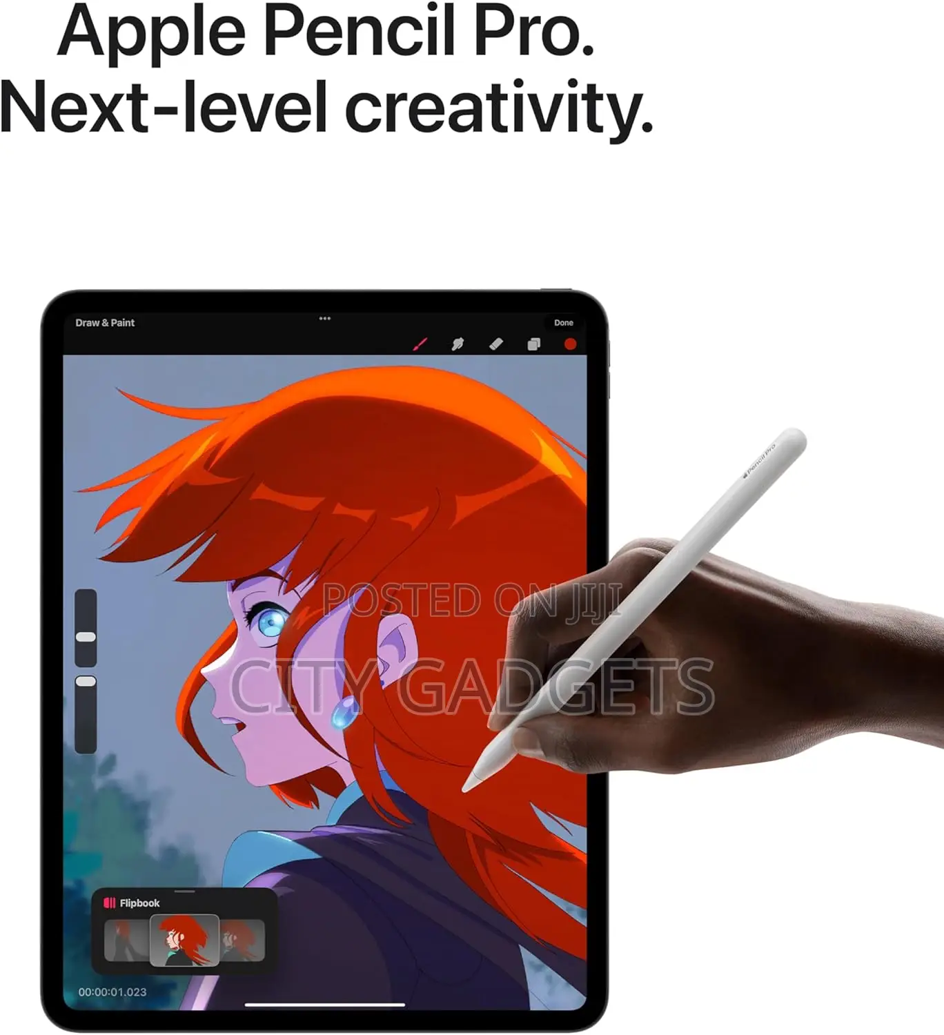 Apple Pencil Pro - Pixel-Perfect Precision