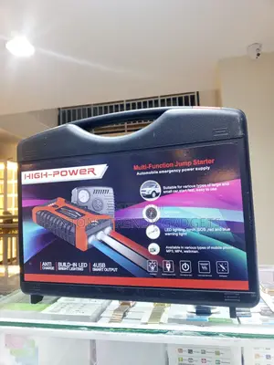 Portable Car Battery Booster With Air Compressor Torch