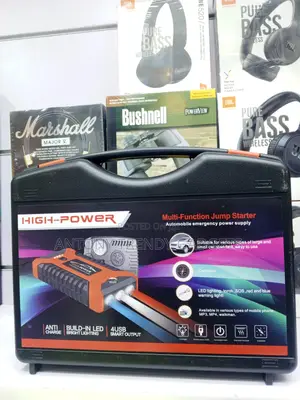 12v Emergency Car Jump Starter Pump Inflator Kit