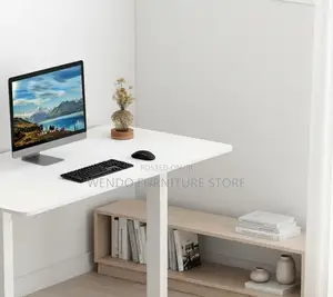 Office Desk; 1.4 Meters Adjustable Electric Flex Height Office Desk