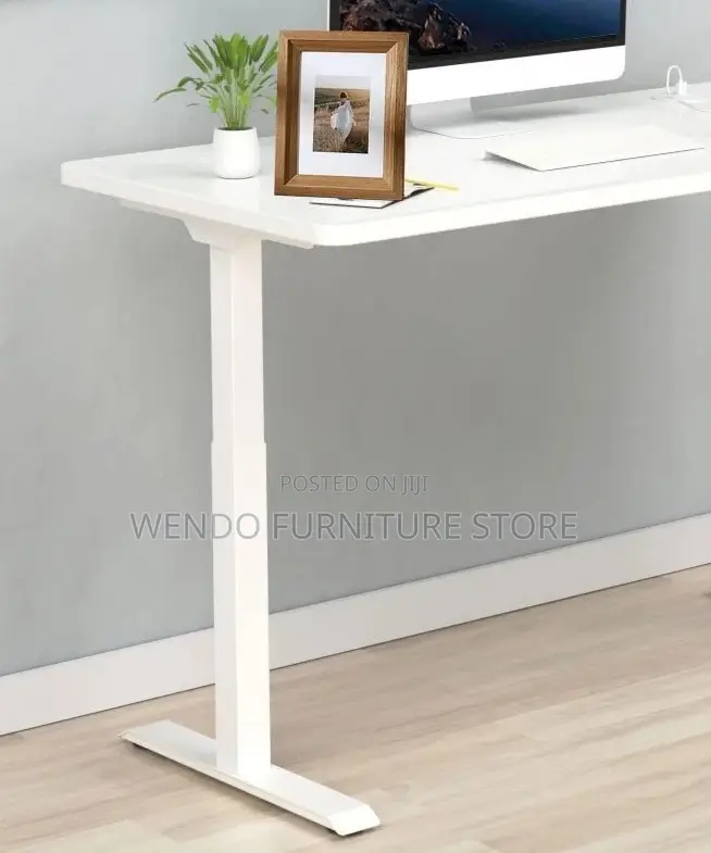 Office Desk; 1.4 Meters Adjustable Electric Flex Height Office Desk