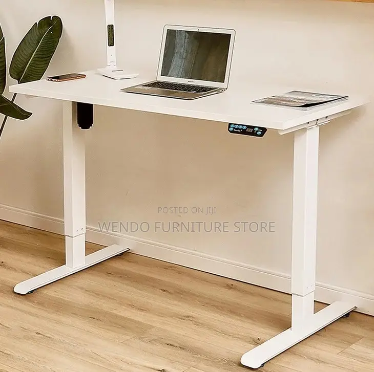Office Desk; 1.4 Meters Adjustable Electric Flex Height Office Desk