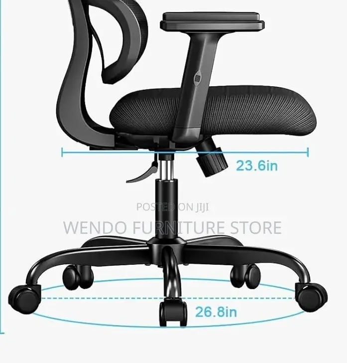 Office Chairs; Executive High Back Mesh Fabric Orthopedic Chairs