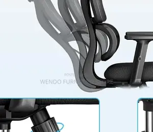 Office Chairs; Executive High Back Mesh Fabric Orthopedic Chairs