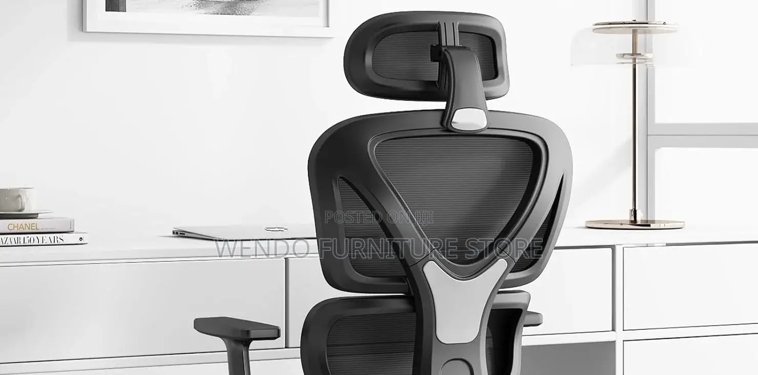Office Chairs; Executive High Back Mesh Fabric Orthopedic Chairs