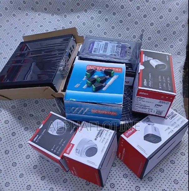 Comprehensive Surveillance System Dahua 4 Channel (Hd) Full Kit