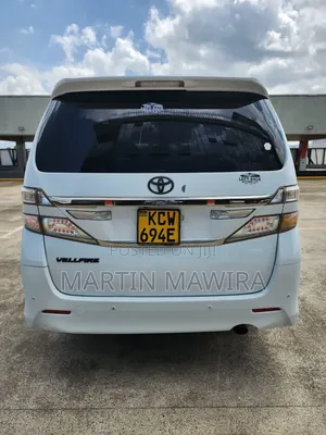 Toyota Alphard 2012 White