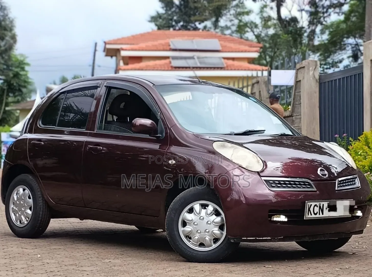 Nissan March 2011 Burgundy