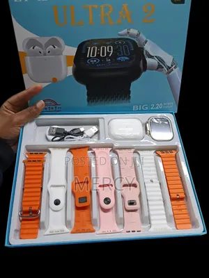 Zt-12 Ultra 2 7 in 1 Smart Watch Plus Free Earpods*