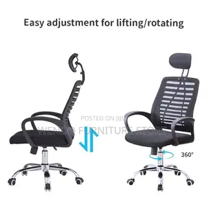 Office Chairs; Ergonomic Fabric Breathable Mesh Office Chair