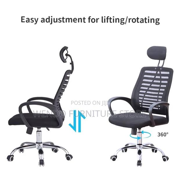 Office Chairs; Ergonomic Fabric Breathable Mesh Office Chair - thumbnail 4
